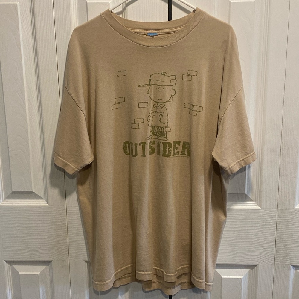 Peanuts Outsider graphic t-shirt